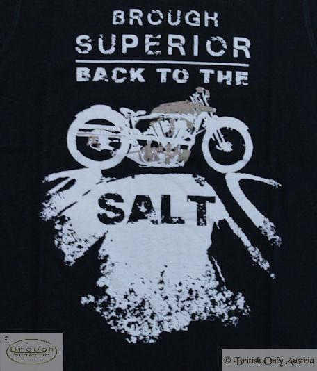Brough Superior "Back to the salt" black T-Shirt