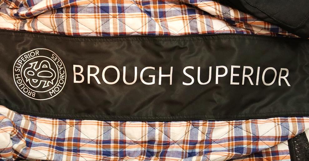 Summer and winter Brough Superior armored Jacket black