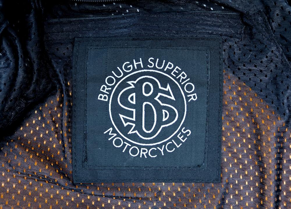 Summer and winter Brough Superior armored Jacket black