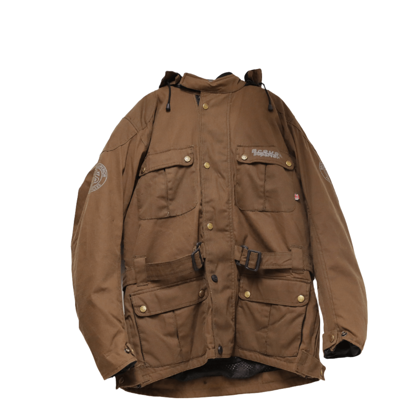 Summer and winter Brough Superior armored Jacket black