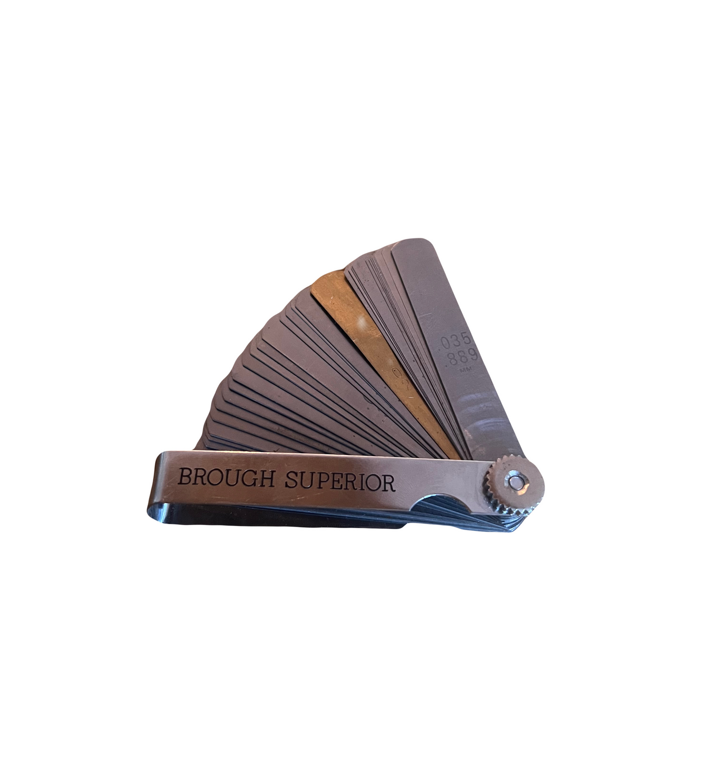 Brough Superior Feeler Gauge MM/AF