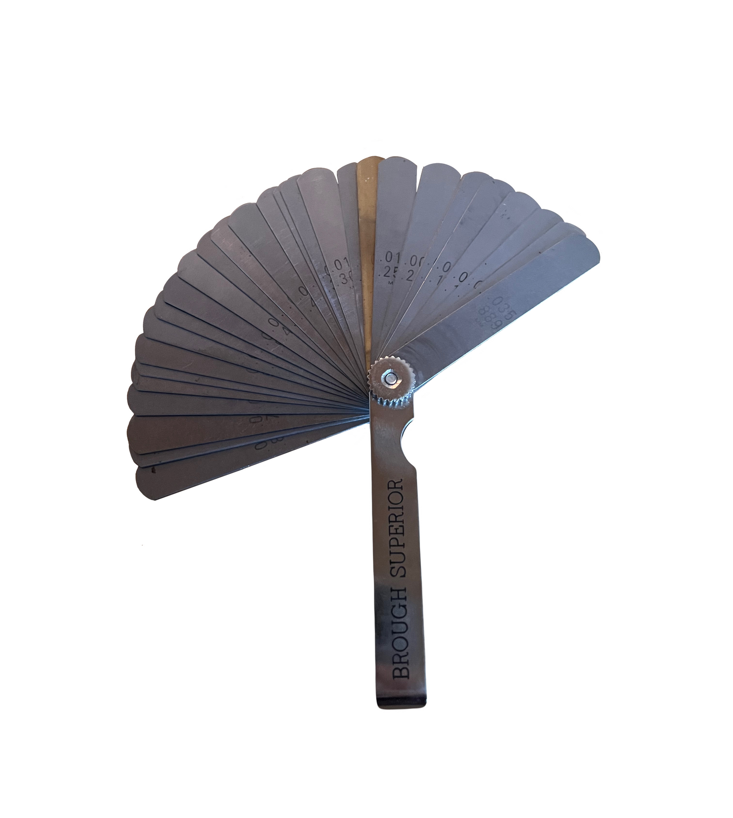 Brough Superior Feeler Gauge MM/AF
