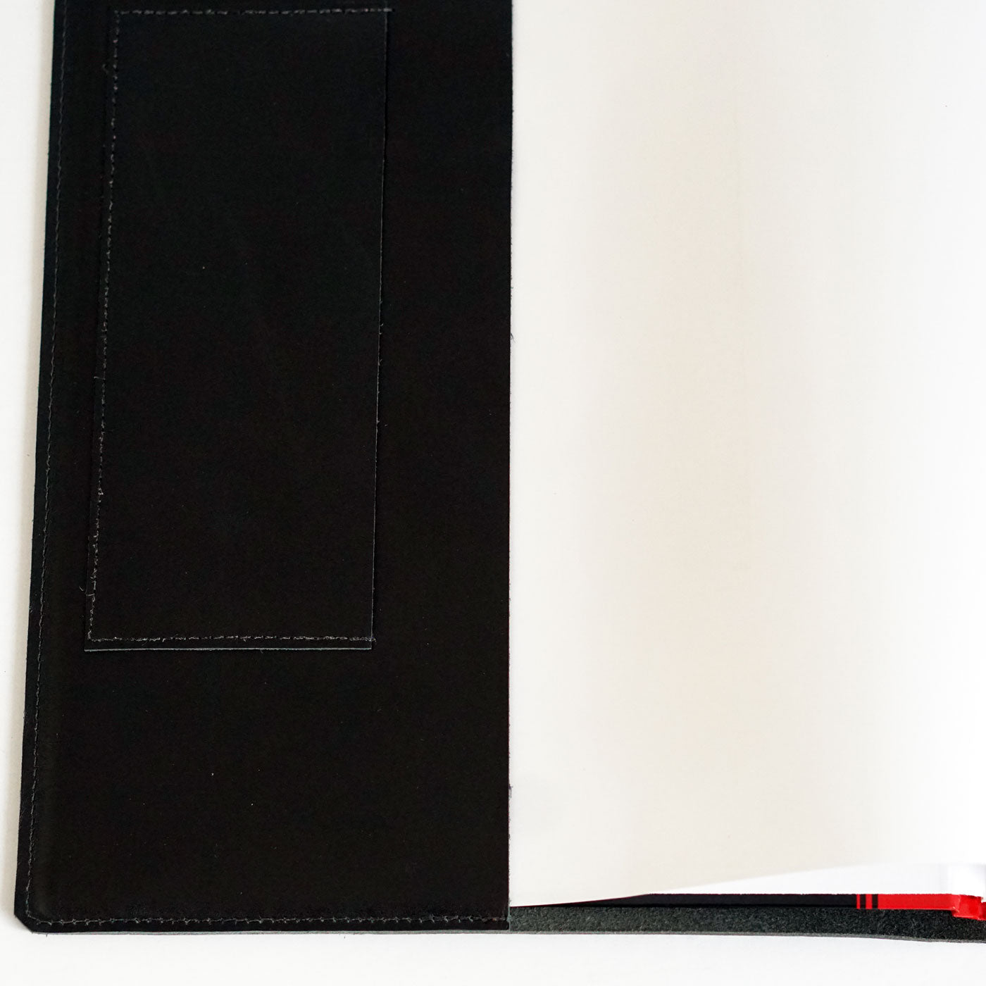 Brough Superior notebook leather cover black A4