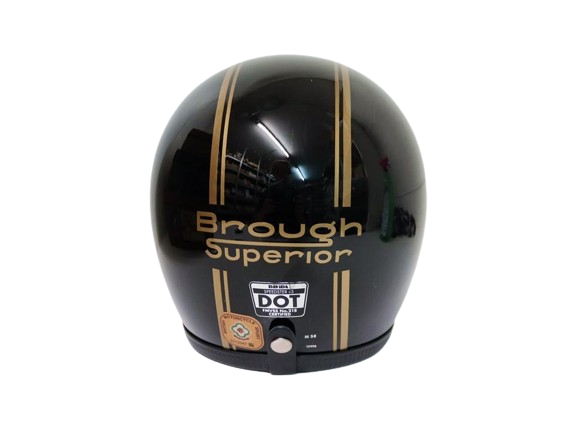 Brough Superior Helmet Gold by Davida