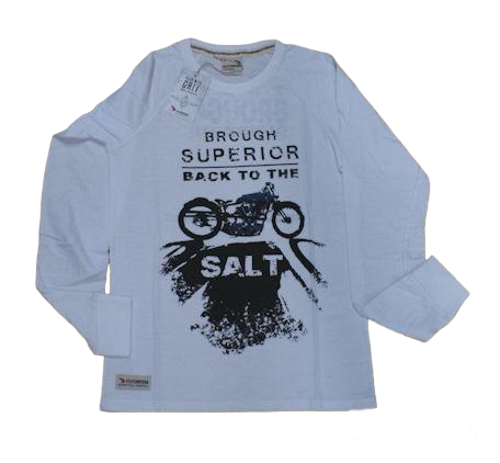 Brough Superior "Back to the salt" Long Sleeve Shirt