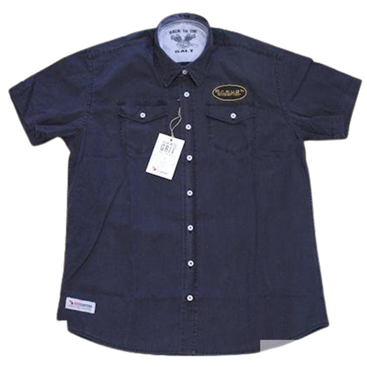 Brough Superior "Back to the salt" Short Sleeve Shirt