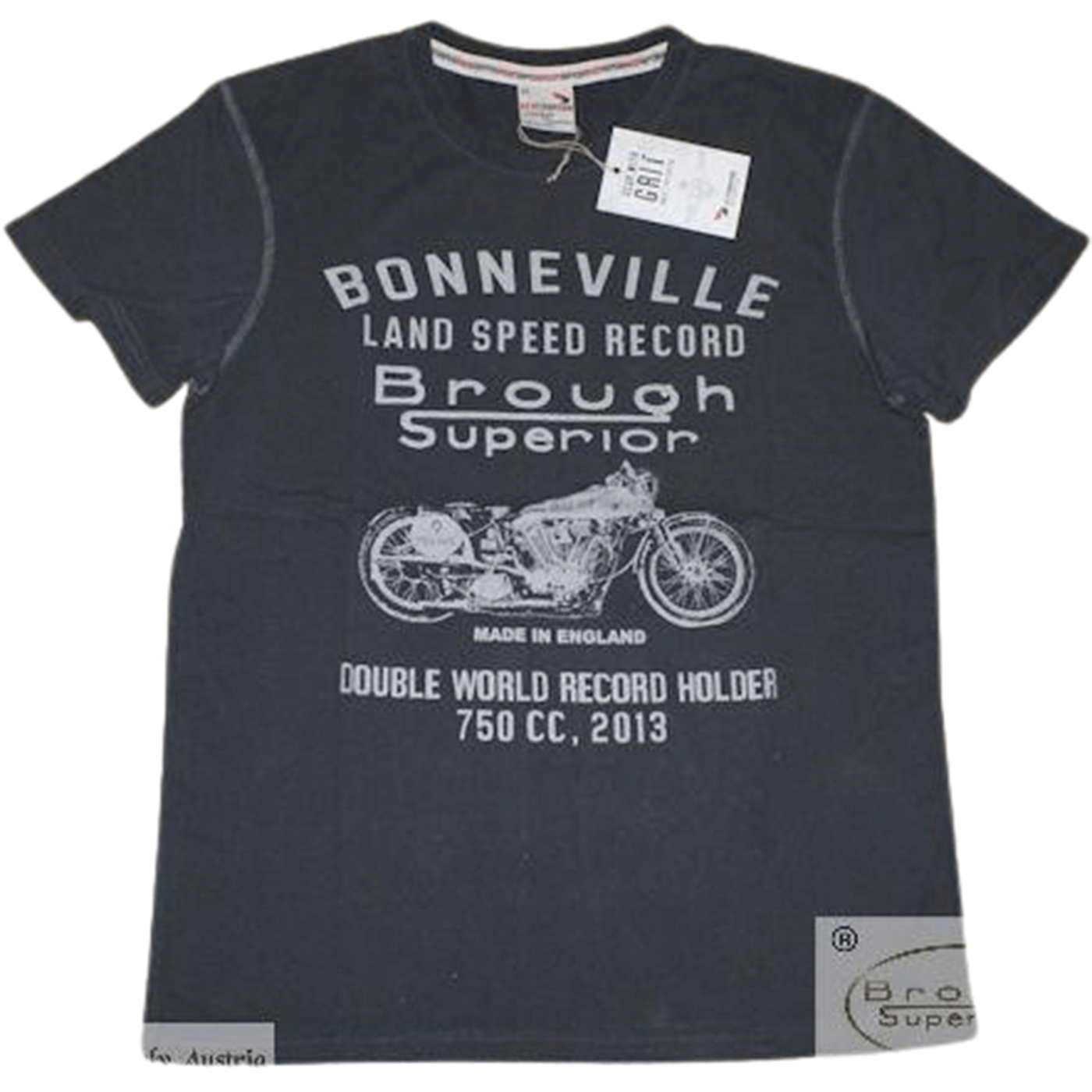 Brough Superior "Double World Record Holder 750cc" 2013 T-Shirt