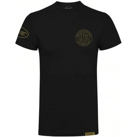 Brough Superior Roundel Logo T-Shirt Black